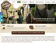Tablet Screenshot of bikecafe.pl